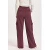 imageDEAR JOHN Becca High Rise Cargo PantsPlum Berry