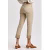 imageDEAR JOHN Blaire Womens Straight Jeans Mid Rise Cuffed InseamGolden Road