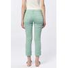 imageDEAR JOHN Blaire Womens Straight Jeans Mid Rise Cuffed InseamIceberg Green