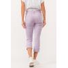 imageDEAR JOHN Blaire Womens Straight Jeans Mid Rise Cuffed InseamOrchid Petal