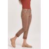 imageDEAR JOHN Blaire Womens Straight Jeans Mid Rise Cuffed InseamToffee