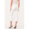 imageDEAR JOHN Blaire Womens Straight Jeans Mid Rise Cuffed InseamWhite