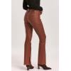 imageDEAR JOHN Jaxtyn Womens Bootcut Jeans MidRise Midwaisted Full Inseam Comfort Stretch Denim fitCognac