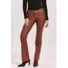 imageDEAR JOHN Jaxtyn Womens Bootcut Jeans MidRise Midwaisted Full Inseam Comfort Stretch Denim fitCognac