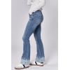 imageDEAR JOHN Jaxtyn Womens Bootcut Jeans MidRise Midwaisted Full Inseam Comfort Stretch Denim fitLagoon