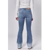 imageDEAR JOHN Jaxtyn Womens Bootcut Jeans MidRise Midwaisted Full Inseam Comfort Stretch Denim fitLagoon