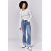 imageDEAR JOHN Jaxtyn Womens Bootcut Jeans MidRise Midwaisted Full Inseam Comfort Stretch Denim fitLagoon