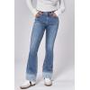 imageDEAR JOHN Jaxtyn Womens Bootcut Jeans MidRise Midwaisted Full Inseam Comfort Stretch Denim fitLagoon