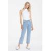 imageDEAR JOHN Jodi Womens Jeans Straight Leg High Rise Cropped InseamAmelia Island
