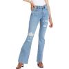imageDEAR JOHN Jaxtyn Womens Bootcut Jeans MidRise Midwaisted Full Inseam Comfort Stretch Denim fitGlass Beach
