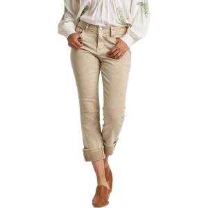 imageDEAR JOHN Blaire Womens Straight Jeans Mid Rise Cuffed InseamGolden Road