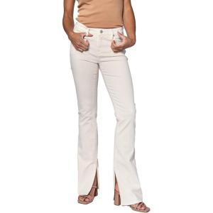 imageDEAR JOHN Jaxtyn Womens Bootcut Jeans MidRise Midwaisted Full Inseam Comfort Stretch Denim fitWheat
