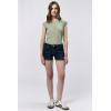imageDEAR JOHN Ava Womens Denim Shorts Mid Rise Classic Comfort Stretch Short InseamGarnish
