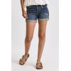 imageDEAR JOHN Ava Womens Denim Shorts Mid Rise Classic Comfort Stretch Short InseamNavan