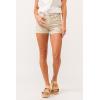 imageDEAR JOHN Ava Womens Denim Shorts Mid Rise Classic Comfort Stretch Short InseamSafari