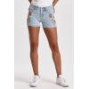 imageDEAR JOHN Ava Womens Denim Shorts Mid Rise Classic Comfort Stretch Short InseamTullamore