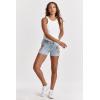 imageDEAR JOHN Ava Womens Denim Shorts Mid Rise Classic Comfort Stretch Short InseamTullamore