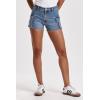 imageDEAR JOHN Jessie Womens Shorts Mid Rise Comfort Utility Stretch Denim Short Inseam Trendy Clasic DressyHuntsville