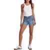 imageDEAR JOHN Jessie Womens Shorts Mid Rise Comfort Utility Stretch Denim Short Inseam Trendy Clasic DressyHuntsville