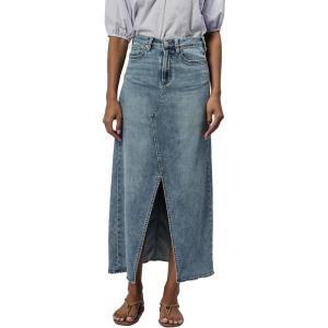 imageDEAR JOHN Vianna Womens Denim Skirt Front Slit Clean HemNarvik