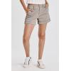 imageDEAR JOHN North Hampton Shorts Mid Rise Cuffed Trouser FitSilverstone Coated