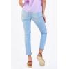imageDEAR JOHN Aiden Girfriend Womens Jeans Skinny Slim Leg Mid Rise Ankle InseamHavana