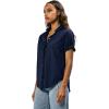 imageDEAR JOHN Benning Poplin Womens Shirt  Size XSmall  Black Iris