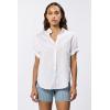 imageDEAR JOHN Benning Poplin Womens Shirt  Size XSmall  White