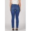 imageDEAR JOHN Blaire Straight Leg Jeans Mid Rise Clean Hem Full Length Inseam  Rivers  Size 27