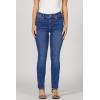 imageDEAR JOHN Blaire Straight Leg Jeans Mid Rise Clean Hem Full Length Inseam  Rivers  Size 27