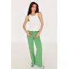 imageDEAR JOHN Fiona Wide Leg Women Jeans Mid Rise Denim Full Inseam Comfort Stretch FitNephrite