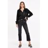 imageDEAR JOHN Frankie Womens Jeans Straight Fit Cropped High RiseChadwick
