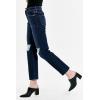 imageDEAR JOHN Frankie Womens Jeans Straight Fit Cropped High RiseGalvie