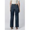 imageDEAR JOHN Holly Straight Leg Womens Jeans High Rise Full Inseam Comfort Streatch DenimFernstone