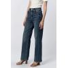 imageDEAR JOHN Holly Straight Leg Womens Jeans High Rise Full Inseam Comfort Streatch DenimFernstone