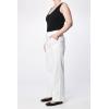 imageDEAR JOHN Holly Straight Leg Womens Jeans High Rise Full Inseam Comfort Streatch DenimWhite2