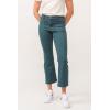 imageDEAR JOHN Jeanne Flare Womens Jeans Mid Rise MidWaistedDeep Teal