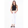 imageDEAR JOHN Jeanne Flare Womens Jeans Mid Rise MidWaistedOptic White
