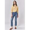 imageDEAR JOHN Jeanne Flare Womens Jeans Mid Rise MidWaistedTekapo