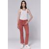 imageDEAR JOHN Jeanne Flare Womens Jeans Mid Rise MidWaistedTerracotta