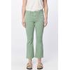imageDEAR JOHN Jeanne Flared Jeans for Women Mid Rise Cropped Inseam Fray Hem Stretch Denim Iceberg Green Size 27