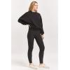 imageDEAR JOHN Lara Womens Sweatshirt Crewneck Long SleeveBlack