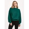 imageDEAR JOHN Lara Womens Sweatshirt Crewneck Long SleeveDeep Emerald