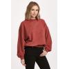 imageDEAR JOHN Lara Womens Sweatshirt Crewneck Long SleeveIntense Rust