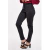 imageDEAR JOHN Lenon Womens Pants SlimStraight Leg High RiseBlack Suede