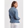 imageDEAR JOHN Minah Denim Blazer Womens JacketMedium Wash