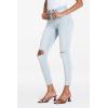 imageDEAR JOHN Olivia Womens Jeans Skinny Leg Ankle Inseam High RiseBlue Water