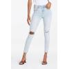 imageDEAR JOHN Olivia Womens Jeans Skinny Leg Ankle Inseam High RiseBlue Water
