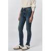 imageDEAR JOHN Stella Womens Jeans Straight Leg High Rise Ankle SlimRustic Indigo