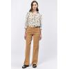 imageDEAR JOHN Taylor Womens Jeans Straight Leg High Rise Full InseamBiscuit